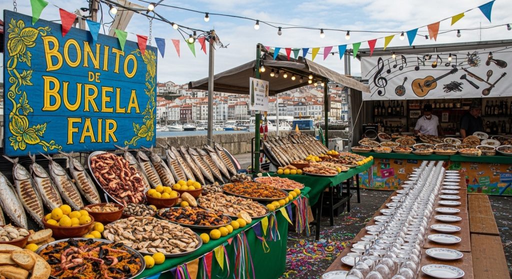 Feira do Bonito de Burela: sabor marinero y ambiente festivo en la Mariña lucense