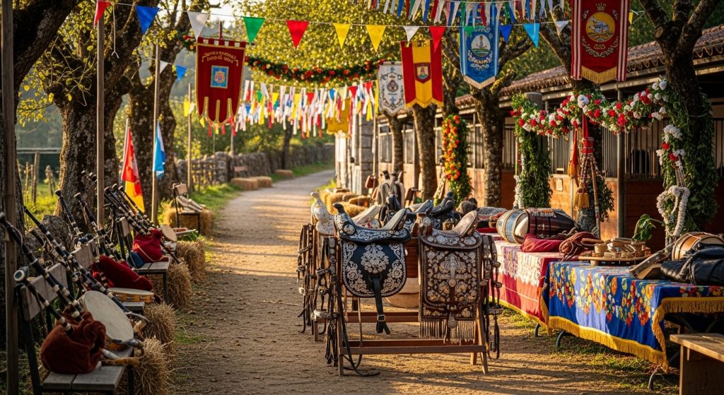 Festa do Cabalo de Mougás: tradición ecuestre y romería en Oia