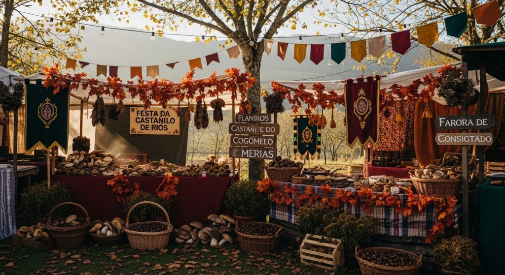 Festa da Castaña e do Cogomelo de Riós: otoño, monte y sabores de la tierra