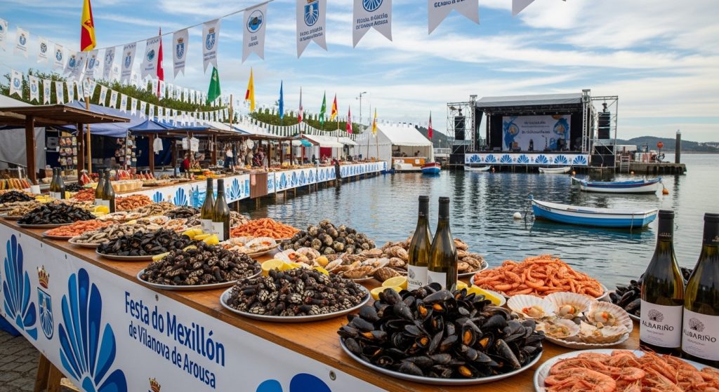 Festa do Mexillón de Vilanova de Arousa: sabor marinero y fiesta popular en la ría