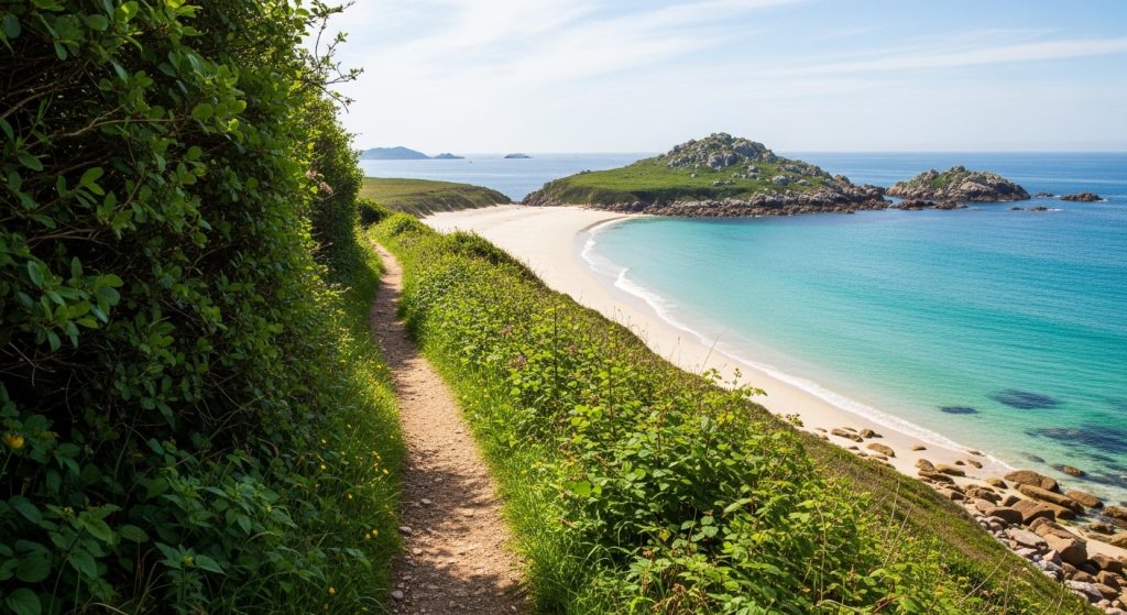 Ruta das Illas Cíes: sendeiro costeiro e praias vírxenes