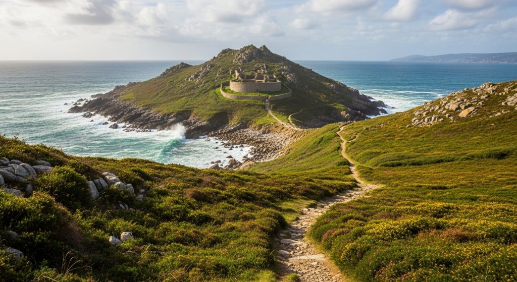 Percorrido polos Castros de Baroña: historia celta fronte ao mar