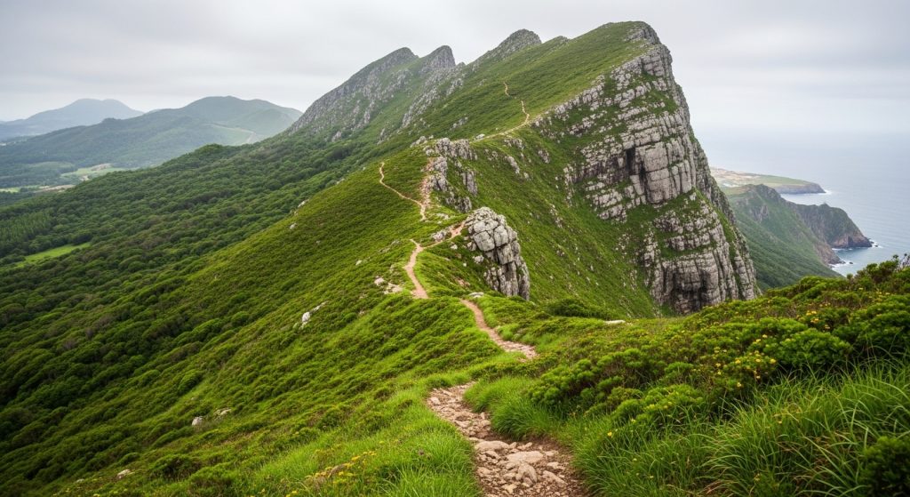Ascensión á Cova da Serpe: o imponente fósil da Serra da Faladoira