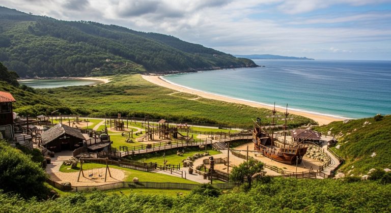 Aventura familiar en el parque temático del pirata en A Pobra do Caramiñal