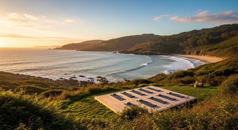 Desconexión en un retiro de yoga frente al mar en Barbanza