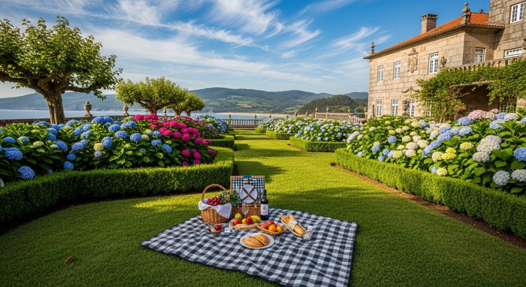 Un verano en el pazo de Vilaboa: jardines históricos y meriendas