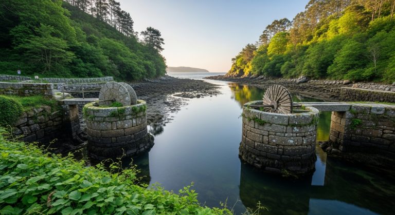 Escapada de medio día a los molinos de marea del río Tea