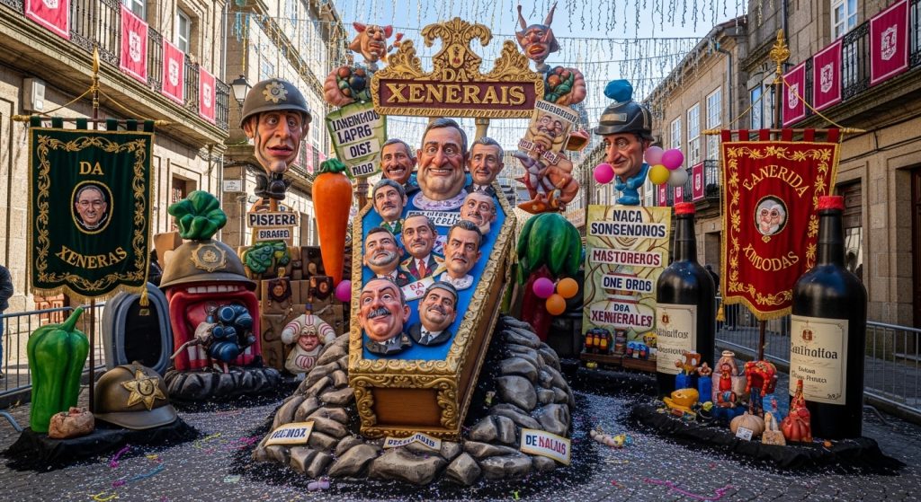 Enterro da Xenerais: sátira y humor en el Carnaval de Verín