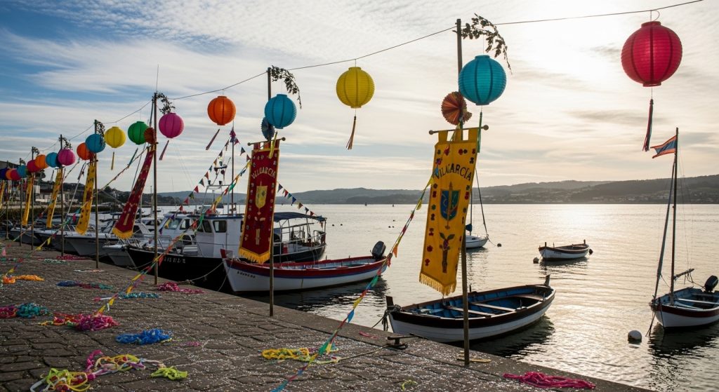 Festa da Auga de Vilagarcía: batallas navales y diversión refrescante en el estuário