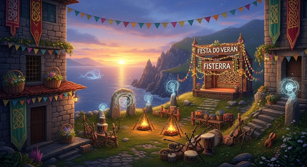 Festa do Verán de Fisterra: música celta y magia en el fin del mundo