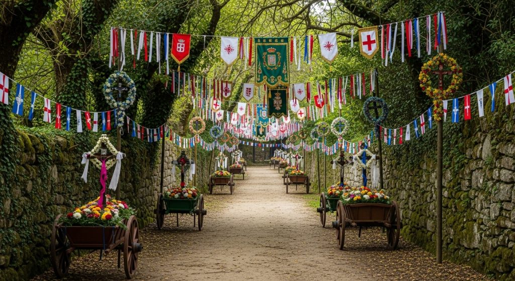 Perregrinación de Franqueira a A Cañiza: la ruta a pie de la romería ourensana