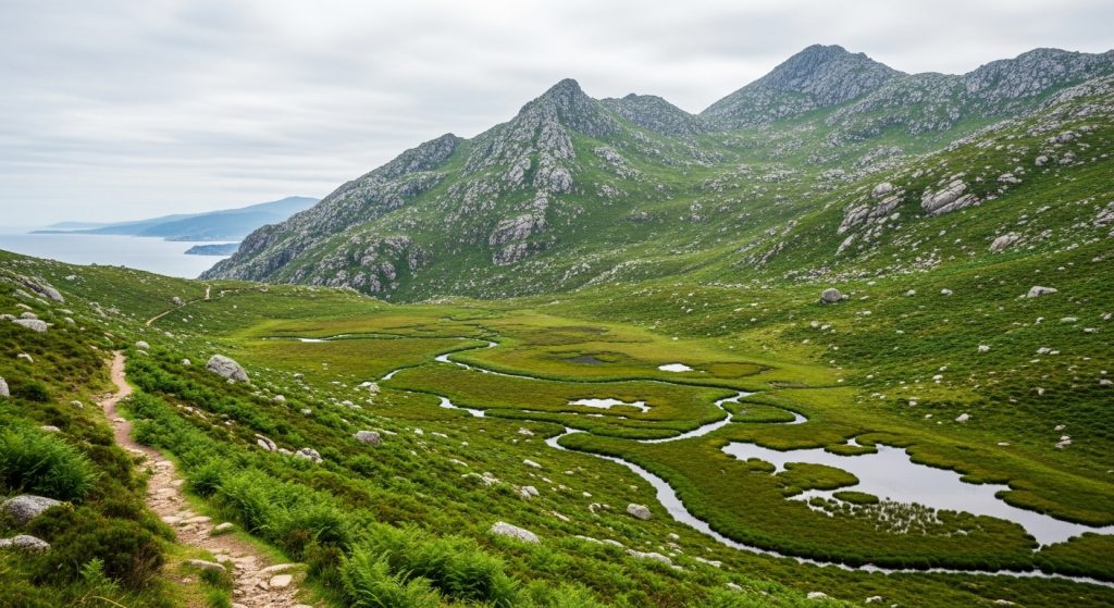 Sendeiro da Pena de Corvo: o címbreo da Serra do Xistral e as brañas