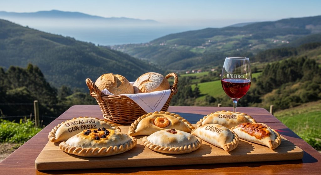 Plan gastronómico: ruta de la empanada artesanal por el interior de Ourense