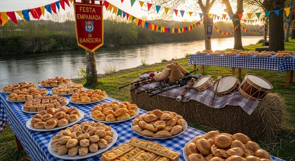 Festa da Empanada de Bandeira: tradición, música y sabor a orillas del Deza