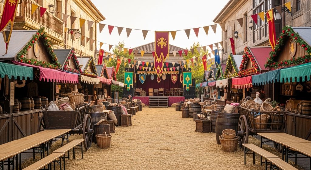 Feira Franca de Pontevedra: viaje medieval entre mercados y espectáculos