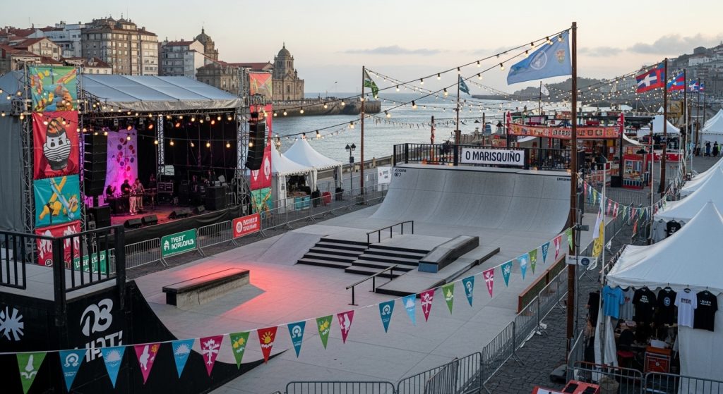 O Marisquiño de Vigo: deportes urbanos, cultura y conciertos a pie de ría