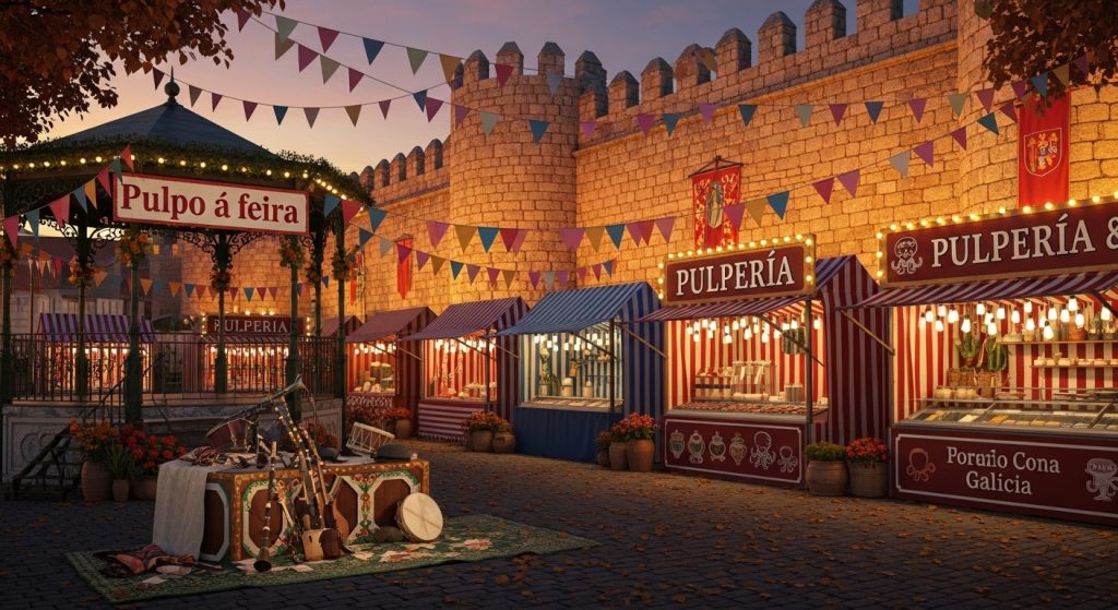 San Froilán en Lugo: ferias, casetas y música bajo la Muralla Romana
