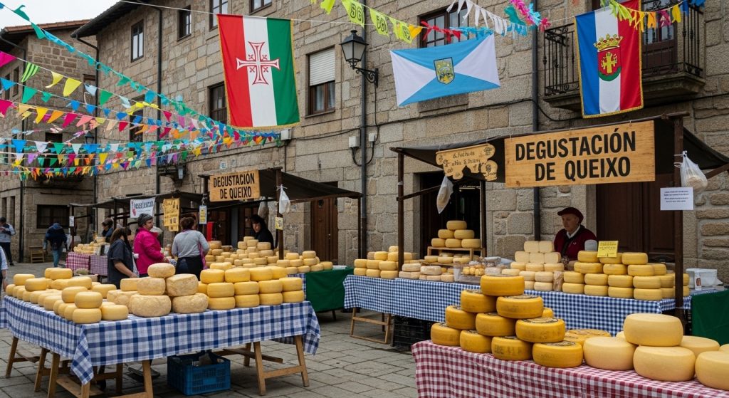 Festa do Queixo de Arzúa: quesos, conciertos y talleres para toda la familia