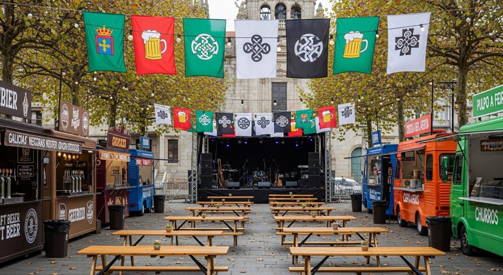 Festa da Cervexa Artesana en Lugo: birras, foodtrucks y conciertos para todos