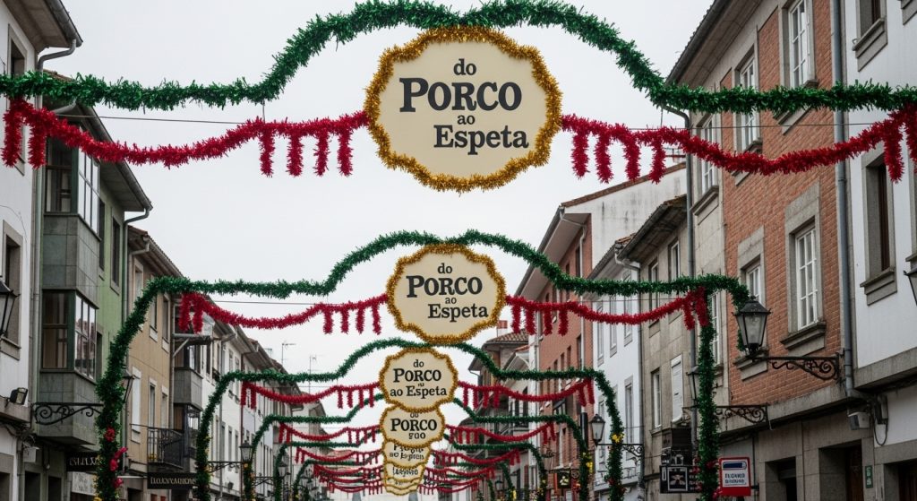 Festa do Porco ao Espeto en Sarria: asado tradicional y verbena popular