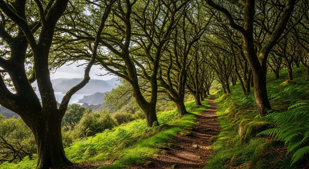 Bosque encantado de O Courel: ruta polos soutos milenarios