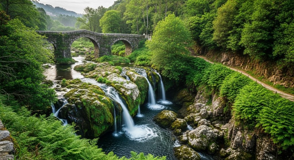Ruta do Río Seixedo: fervenzas ocultas e pontes de pedra