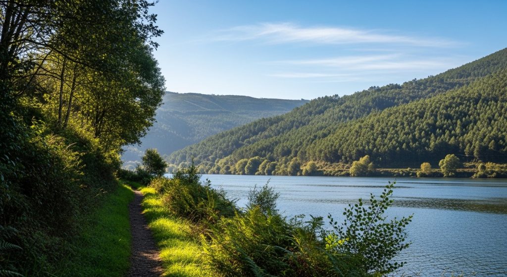 Percorrido polo Río Minho no encoro de Frieira