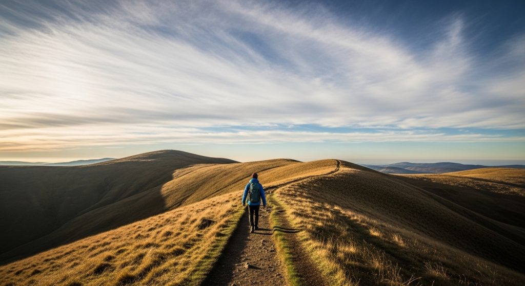 Ruta do Monte Xalo: vistas atlánticas dende A Coruña