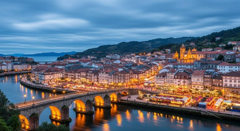 Planea tu escapada navideña a la ciudad de Ourense: luces y mercados