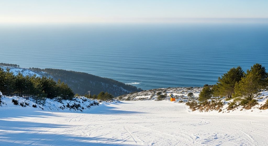 Esquí en Cabeza de Manzaneda: plan invernal para principiantes