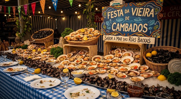 Festa da Vieira de Cambados: sabor marinero y producto estrella de las Rías Baixas