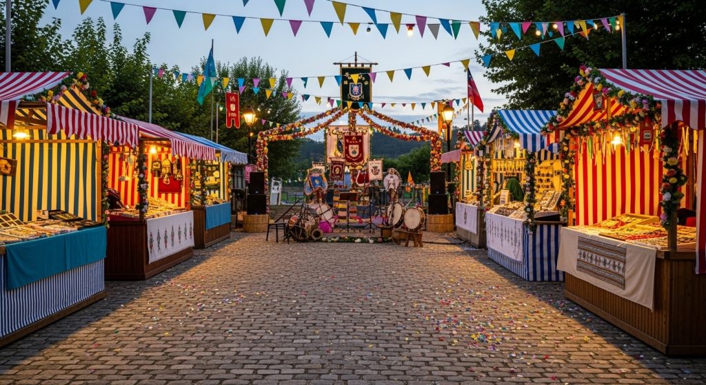 Romería de Naseiro en Viveiro: casetas, música y tradición popular en A Mariña