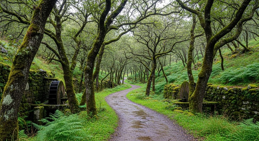 Senda do Río Xallas: camiñando entre muíños e carballeiras