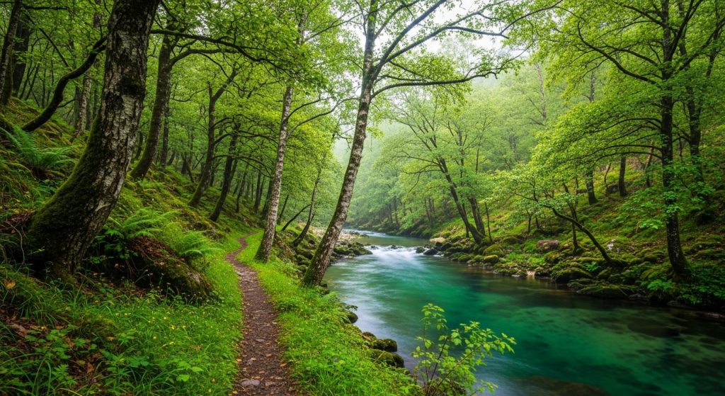 Sendeiro do Río Sor: augas cristalinas na Mariña lucense