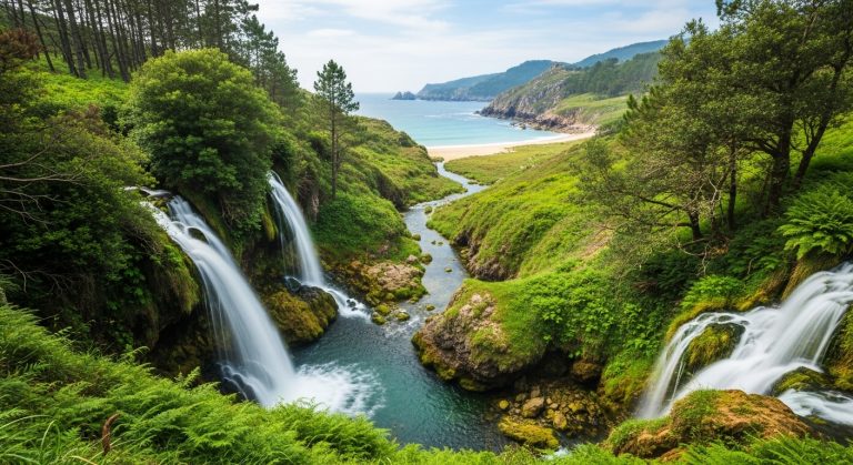 Descubre las cascadas secretas de Galicia en primavera