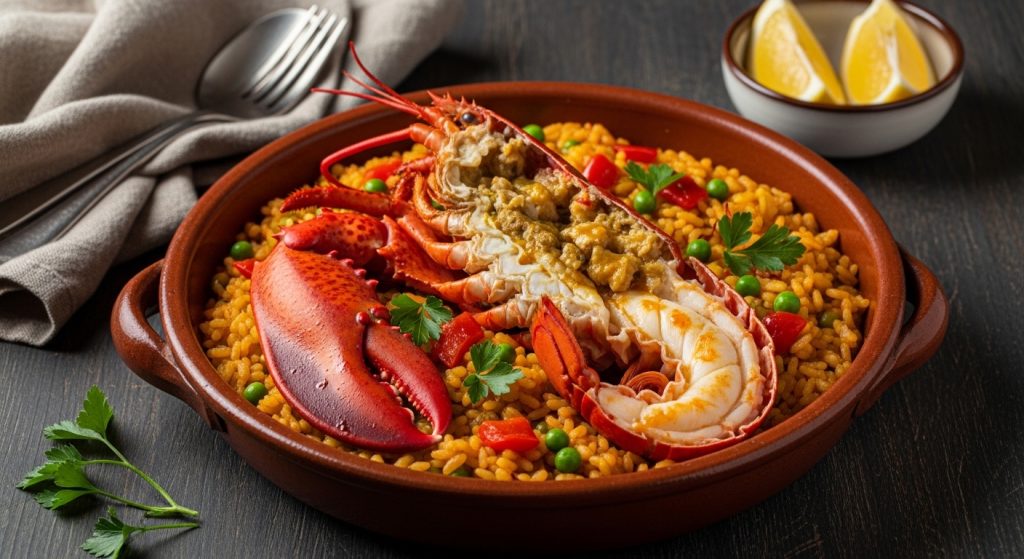 Arroz con bogavante al estilo gallego: receta de lujo para sorprender