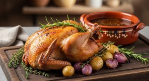 El capón de Vilalba: por qué es el rey de las mesas gallegas en Navidad
