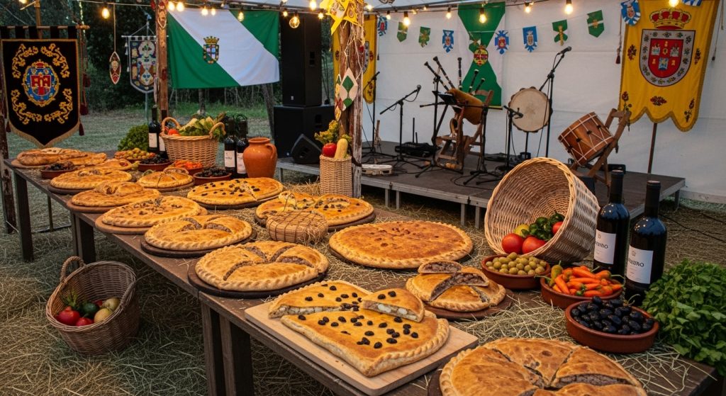 Festa da Empanada de Bandeira: empanadas gallegas y música en Silleda