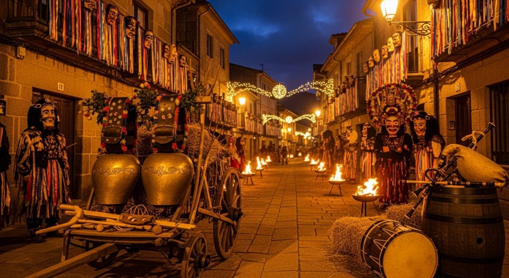 Festa dos Folións en Viana do Bolo: música, mascaradas y patrimonio invernal