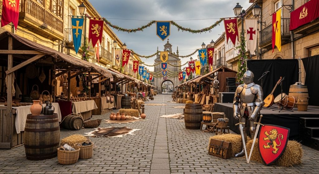 Feira Medieval de Betanzos: caballeros, danza y gremios de antaño