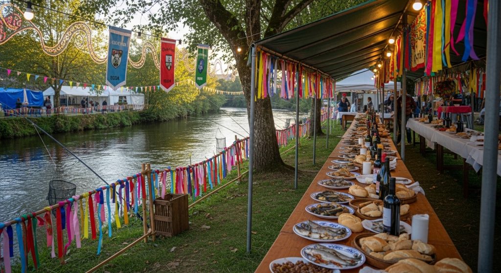 Festa da Troita en Pontesampaio: pesca, río y degustación fluvial