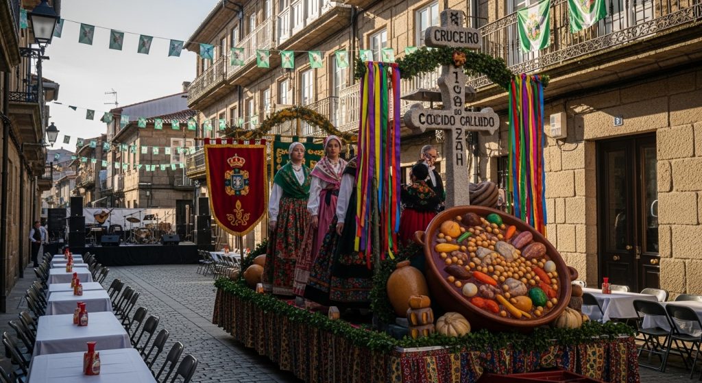 Feira do Cocido de Lalín: cocido gallego, desfile y tradición