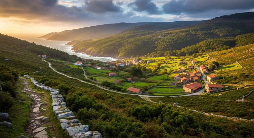 Travesía polo Val de Barcala: camiños tradicionais e aldeas