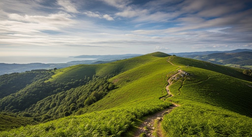 Ruta dos Altos do Faro en O Incio: panoramas de Lugo sur