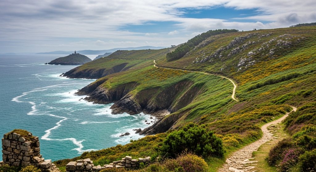 Camiño dos pescadores en Muxía: costa e historia marítima