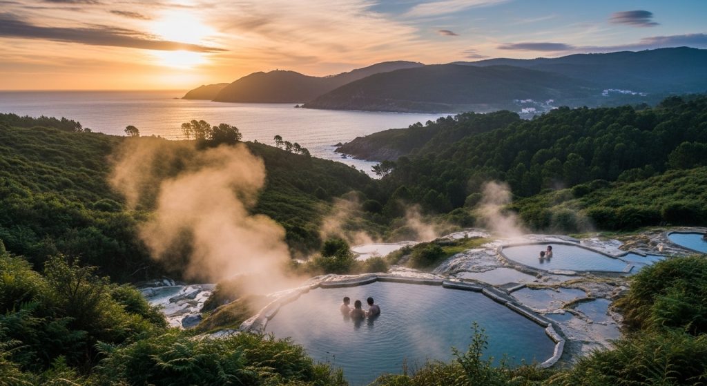 Fin de semana romántico en las termas naturales de Prexigueiro