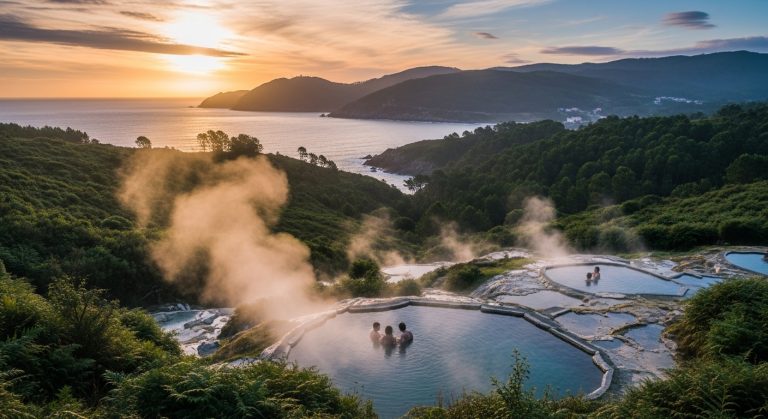Fin de semana romántico en las termas naturales de Prexigueiro