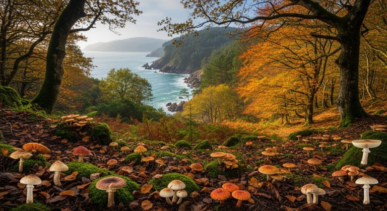Turismo micológico: setas y bosques en otoño por Barbanza