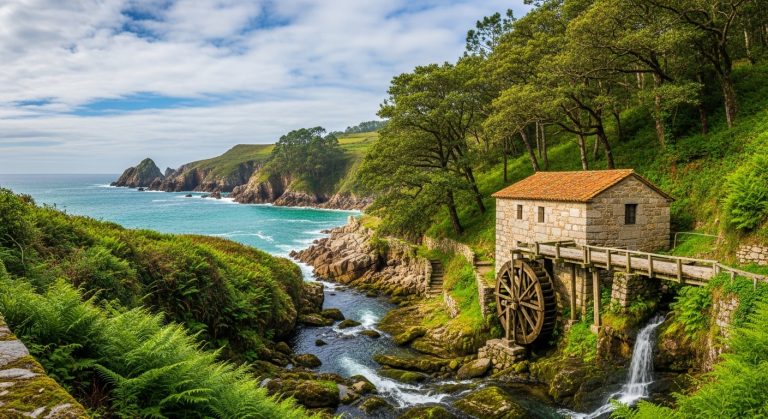 Ruta de los molinos de agua en A Costa da Egoa