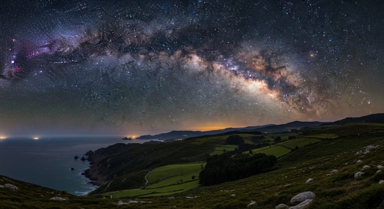 Ruta nocturna de observación de estrellas en la Sierra del Barbanza